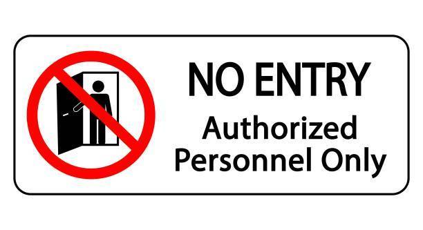 no entrance
