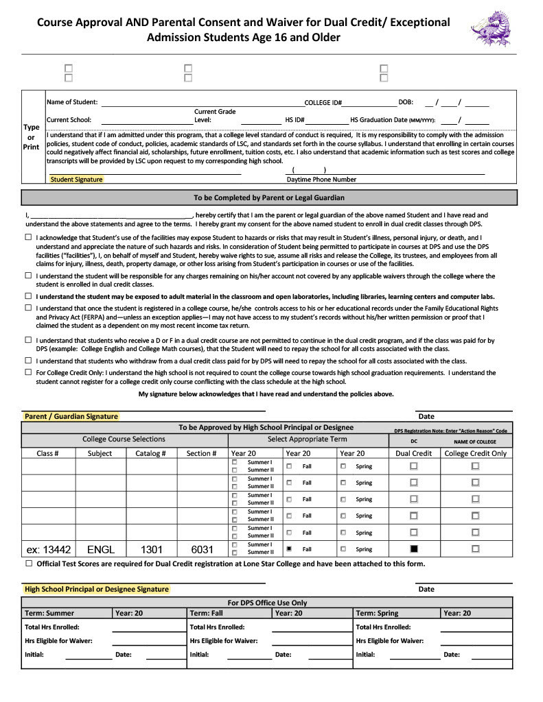 waiver
