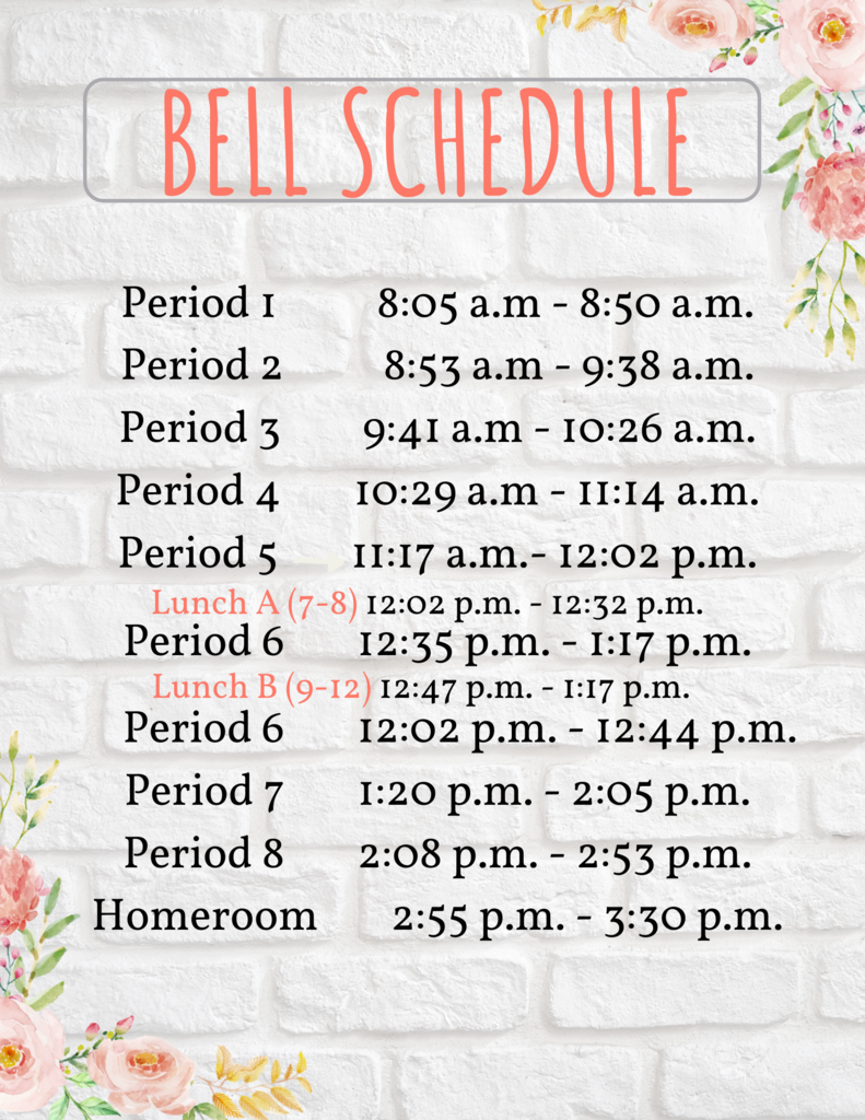 regular schedule