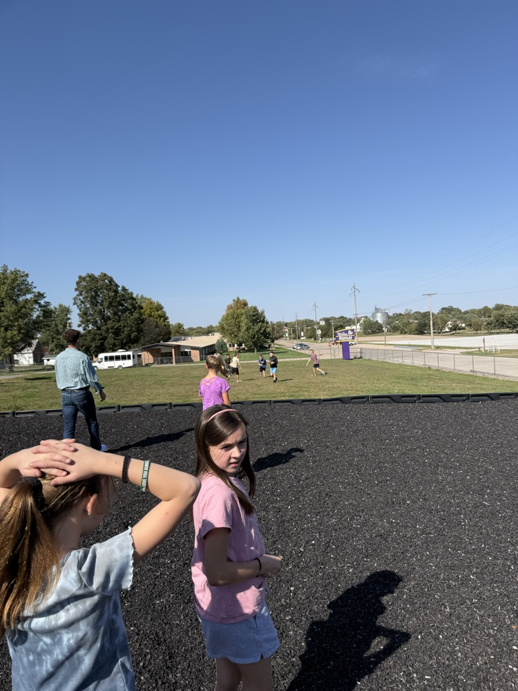 He even joined us for extra recess! 