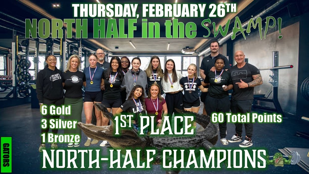 Girls Powerlifting: North-Half Champions