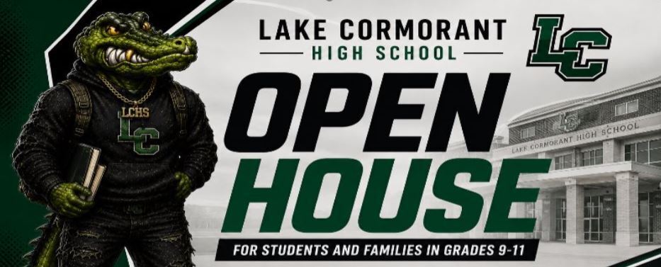 Lake Cormorant High School Open House for Students and Families in Grades 9-11