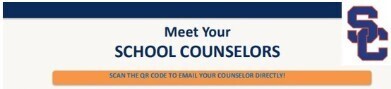 Meet your school counselors