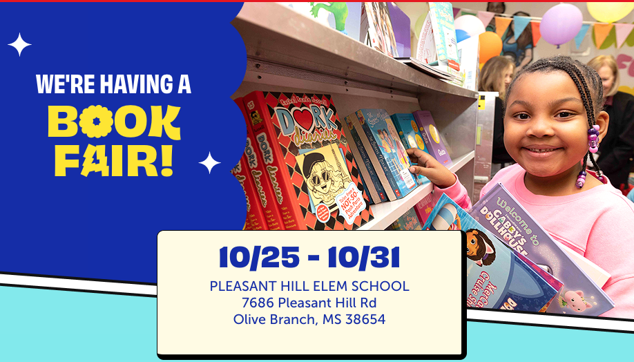 PHES Book Fair October 25th - October 31st.