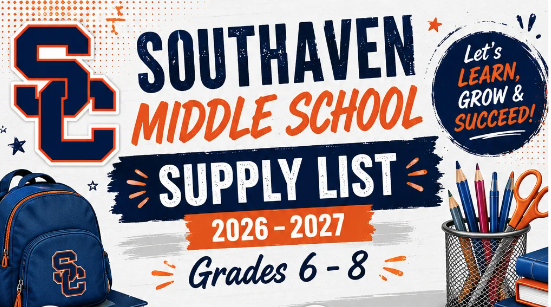 SMS Supply List 26-27 Grades 6-8