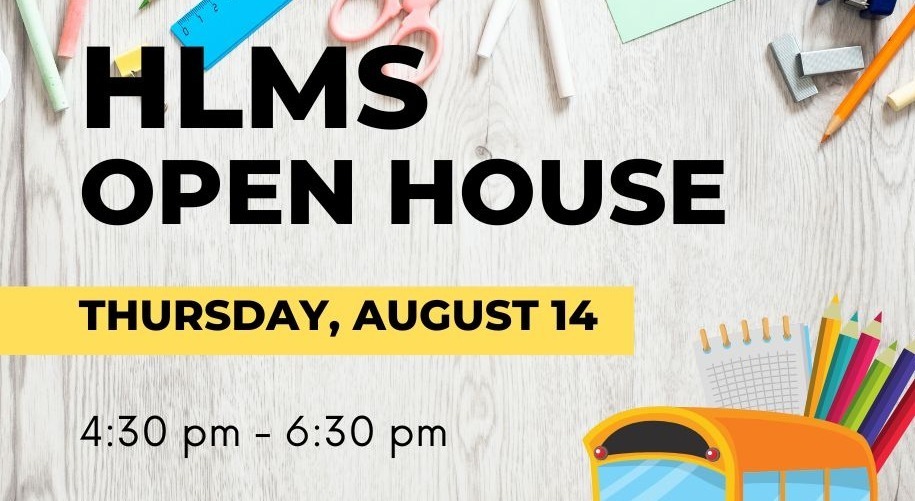 Open House 8/14 4:30-6:30 pm