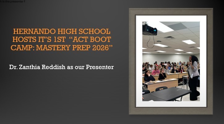 HHS hosts our 1st ACT Boot Camp 2026