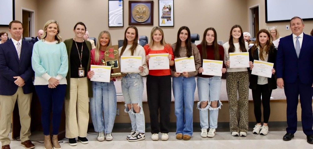 HHS Lady Tigers Cross-country 7A Champions 2025