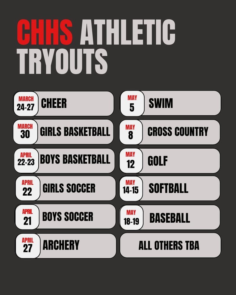 Athletic tryouts