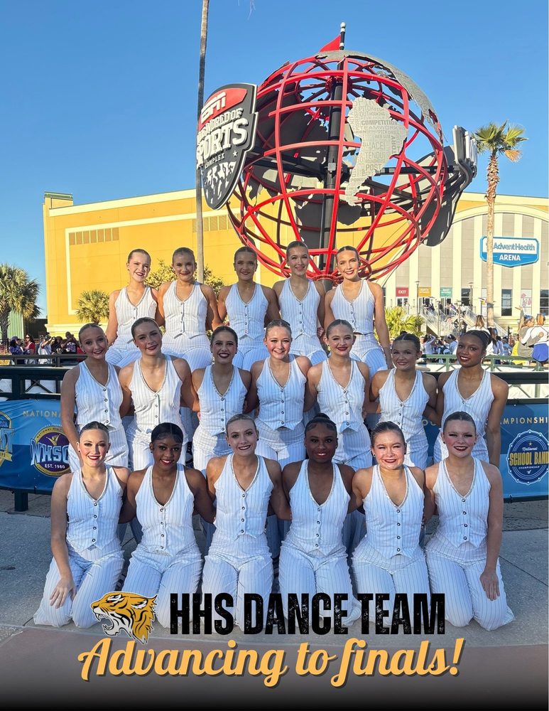 HHS Dance team at Nationals 2026
