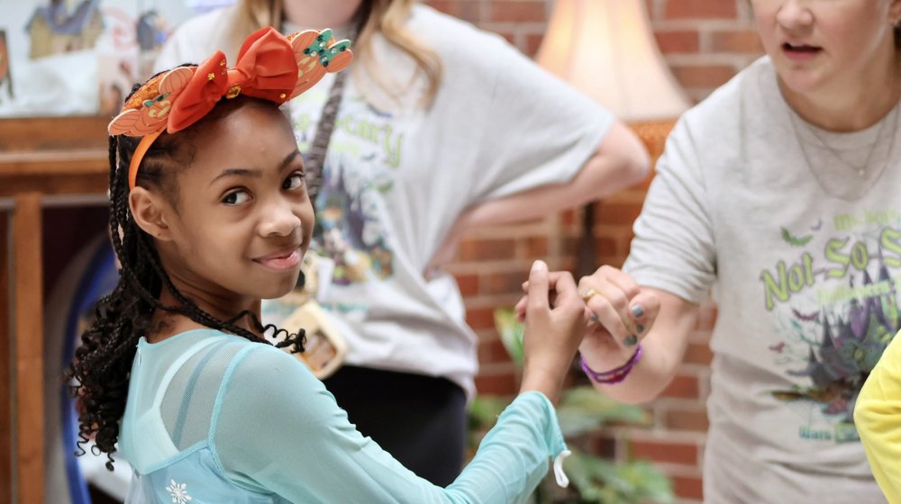 Student Smiling at camera