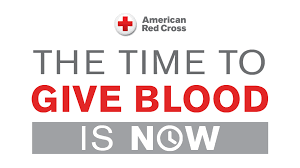 American Red Cross. The Time to Give Blood is Now.