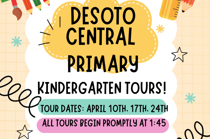 DCP Kindergarten Tours TOUR DATES: APRIL 10TH, 17TH, 24TH  ALL TOURS BEGIN PROMPTLY AT 1:45 KINDERGARTEN TOURS! NO REGISTRATION NEEDED. CHECK IN AT THE FRONT OFFICE. TOURS ARE DESIGNED FOR STUDENTS ENTERING KINDERGARTEN AUGUST 2026.