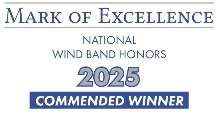 Mark of Excellence National Wind Band Honors 2025 Commended Winner