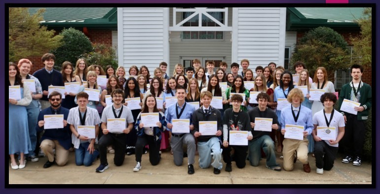 HHS Seniors Recognized at the DCS Board Meeting on Thursday (3/19)