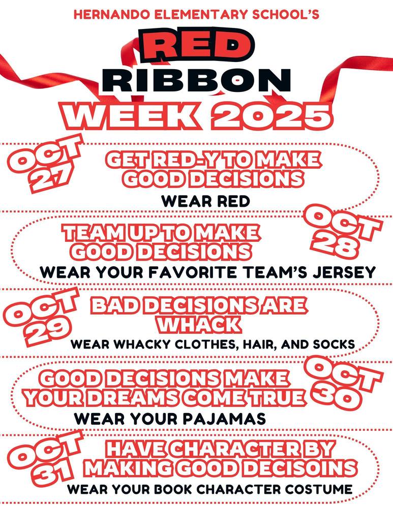 Red Ribbon Week 2025