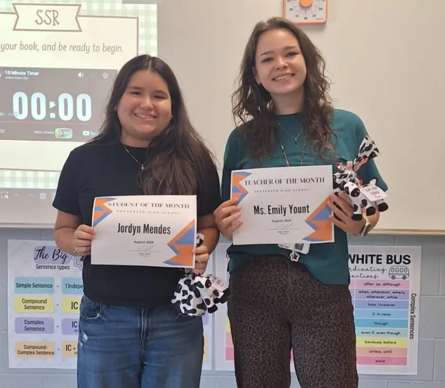 Teacher and student of the month