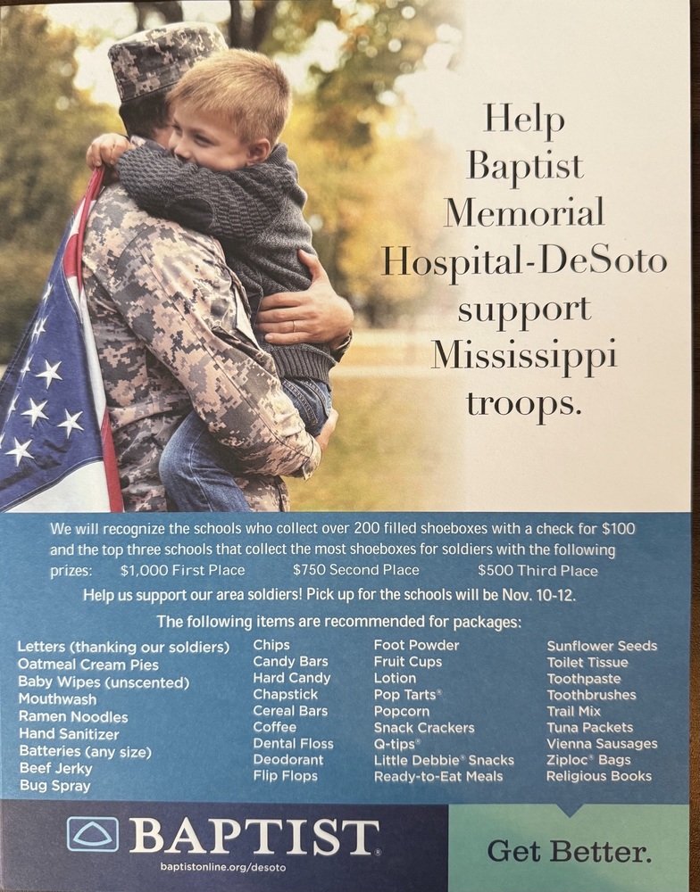 Shoeboxes for Soldiers