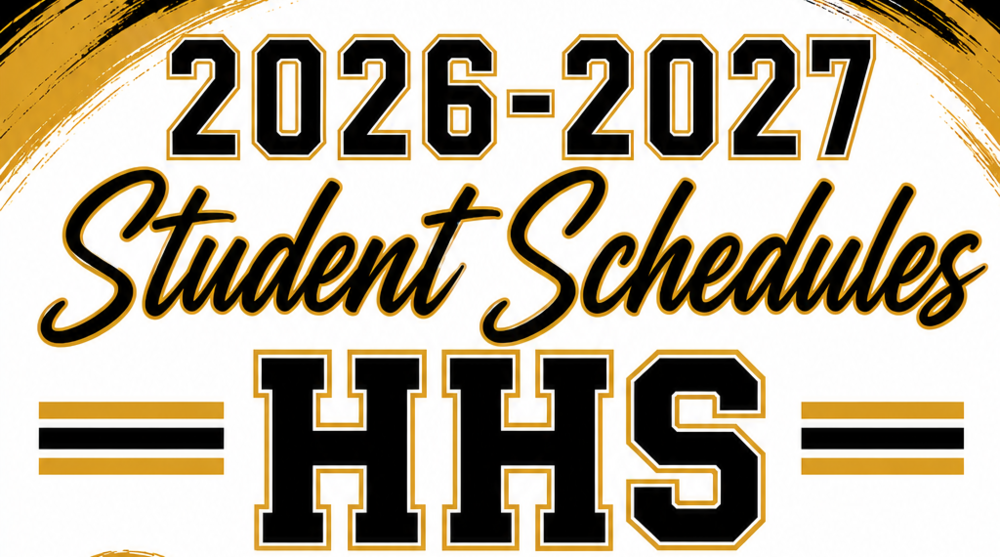 26'-27' Student Schedule Pick Up