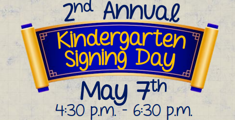 Kindergarten Signing Day 
