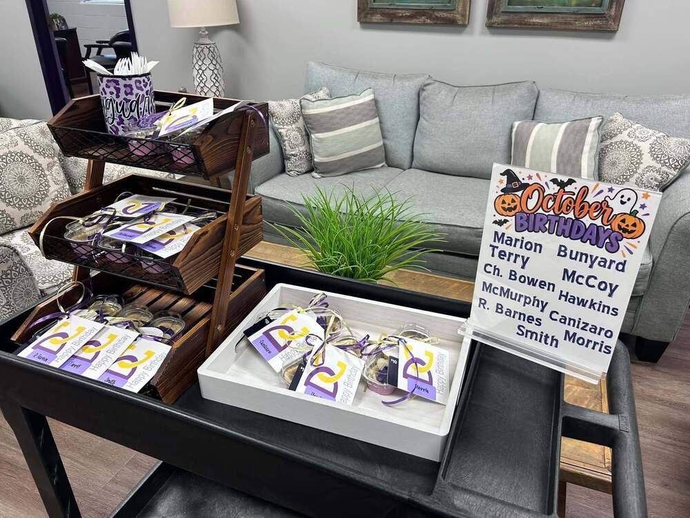 Celebrating October birthdays! Thank Abbikadabbi’s Baking Co. LLC for the delicious treats
