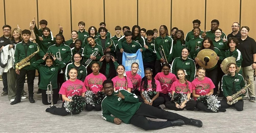 Gator Pep Band at the Varsity UCA/UDA Mid-South Regionals