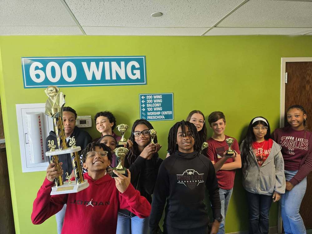 HLMS 7th Grade Knowledge Bowl Team Takes Second at District Tournament