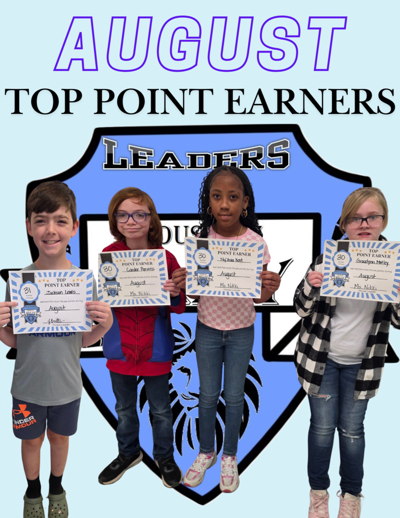 August Point Earners: Welty