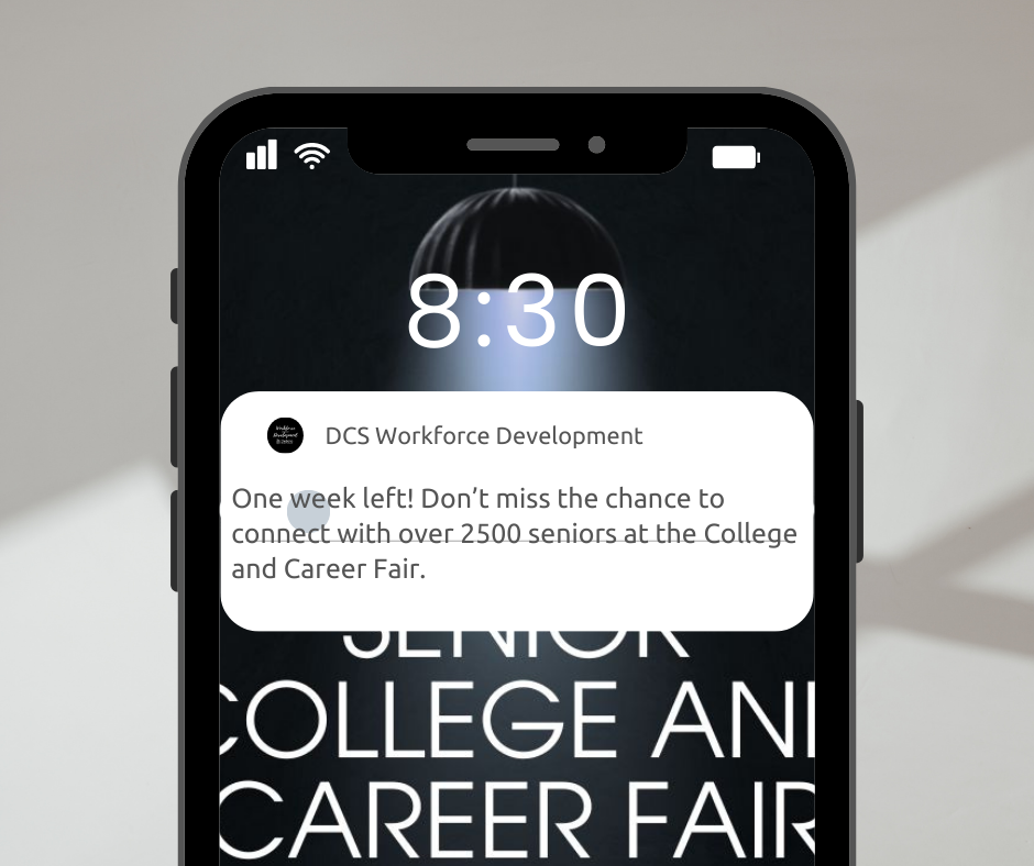 One week left message