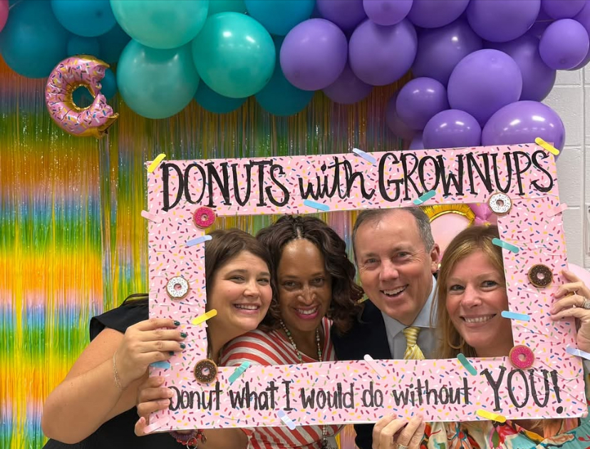 Donuts with  Grownups
