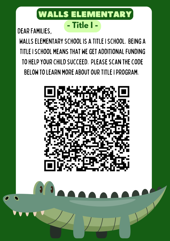 Scan the QR Code to learn more about our Title 1 program