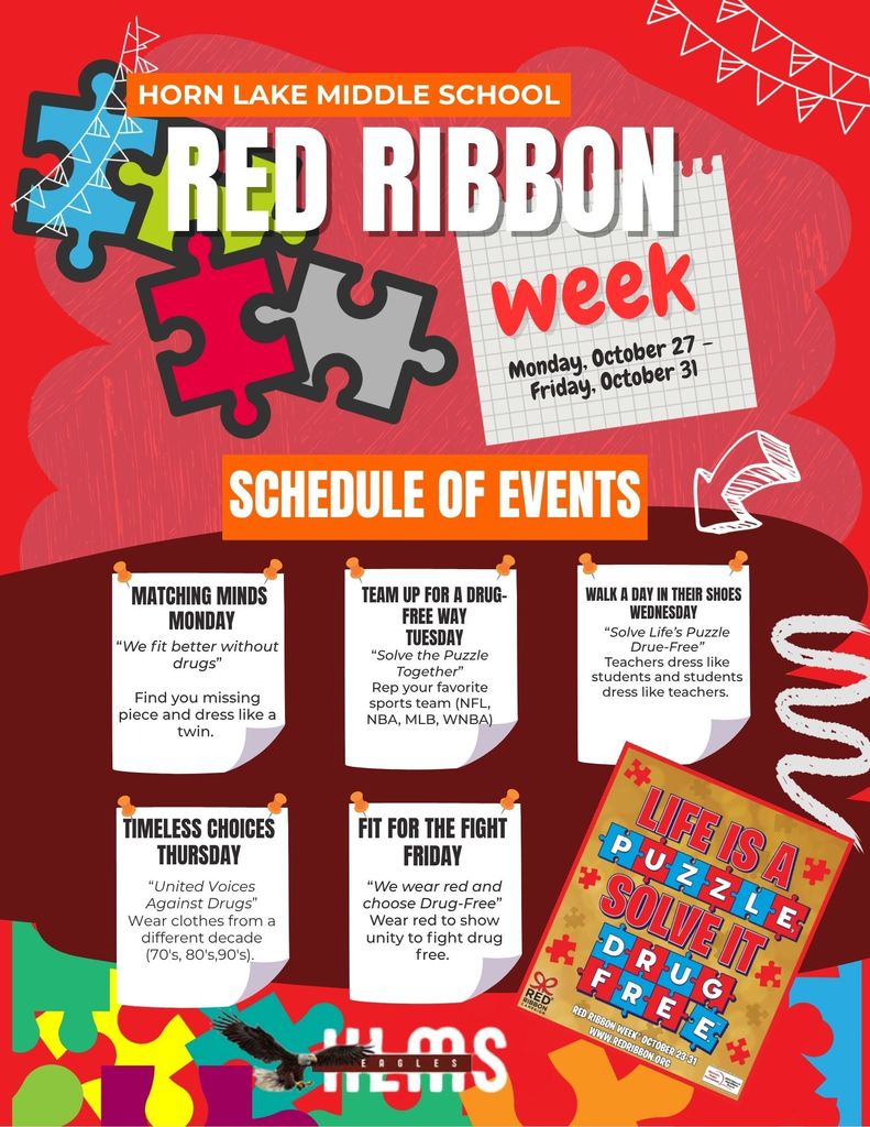 HLMS Red Ribbon Week October 27-31