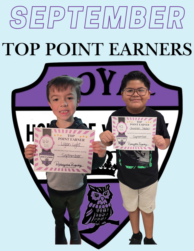 Winfry House Point Earners