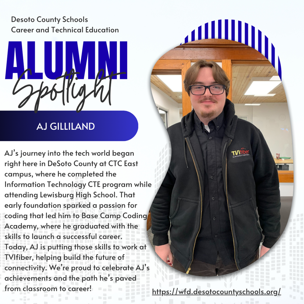 Alumni spotlight flyer