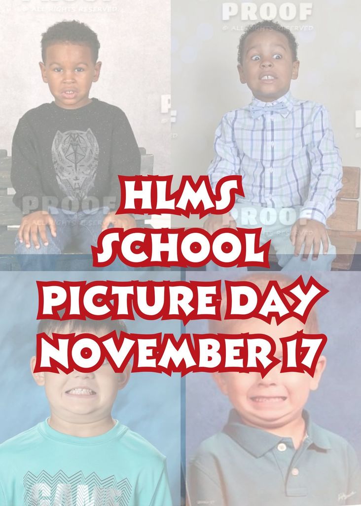 HLMS Picture Day Nov. 17