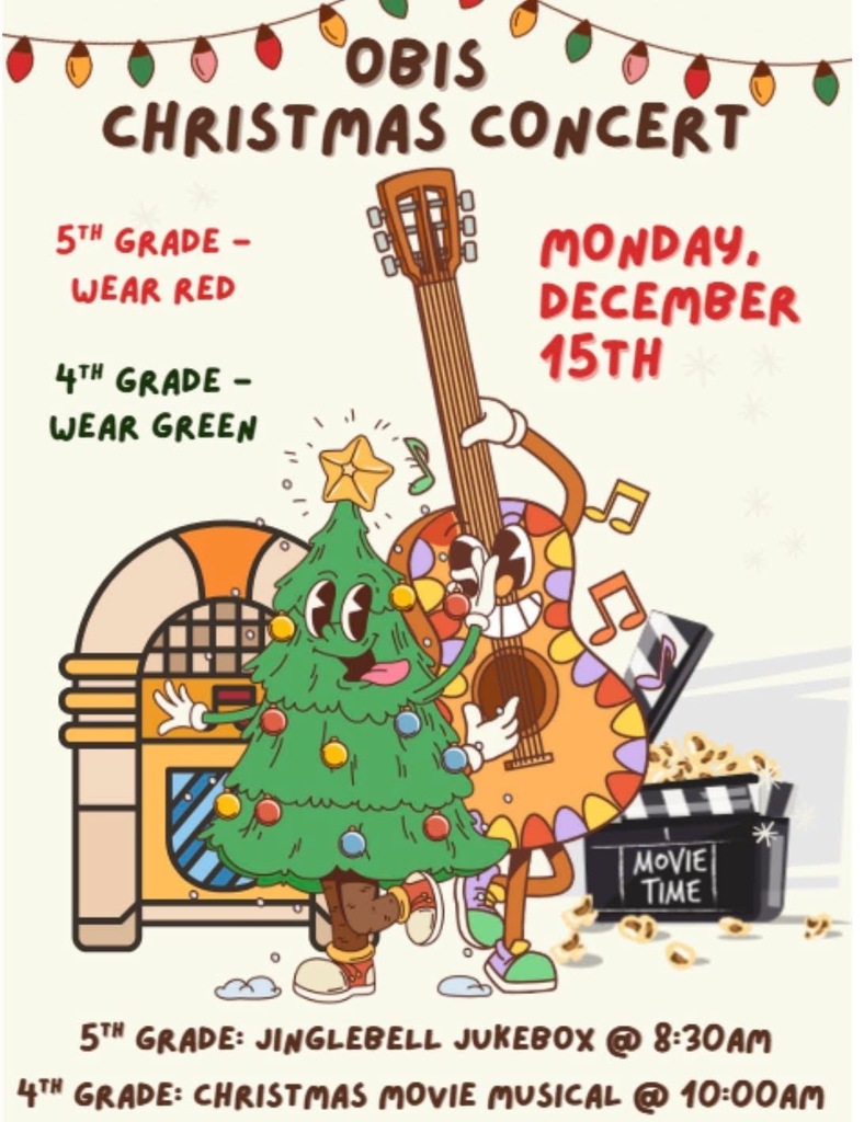 OBIS Christmas Concert