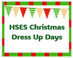 Christmas Dress Up Days