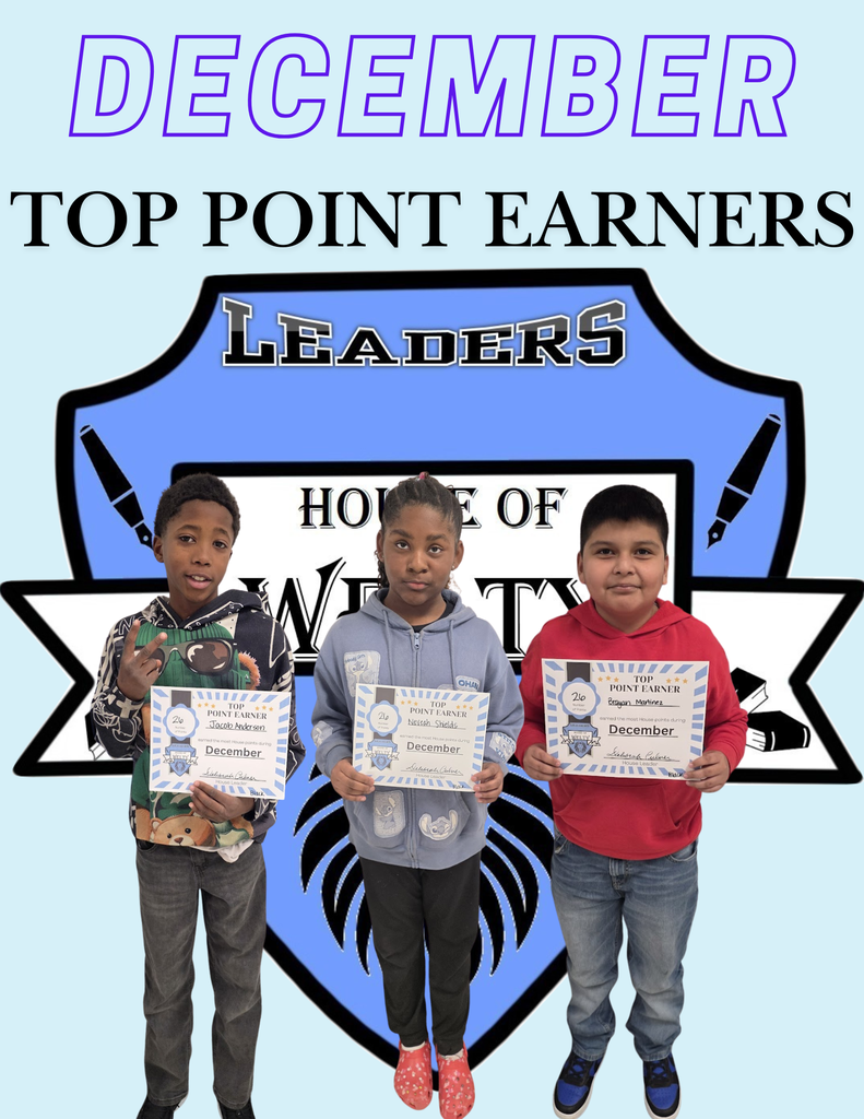 December Welty Point Earners