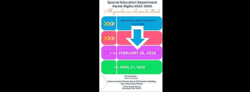 Special Education Parent Meeting info