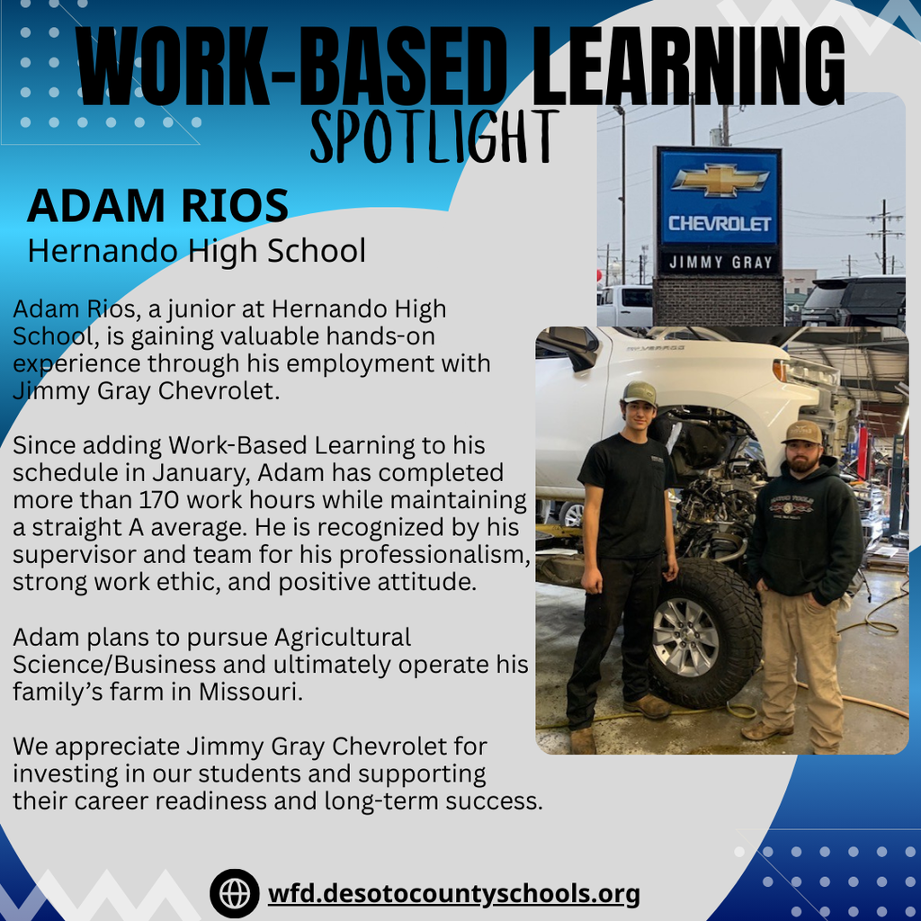 HHS WBL student spotlight