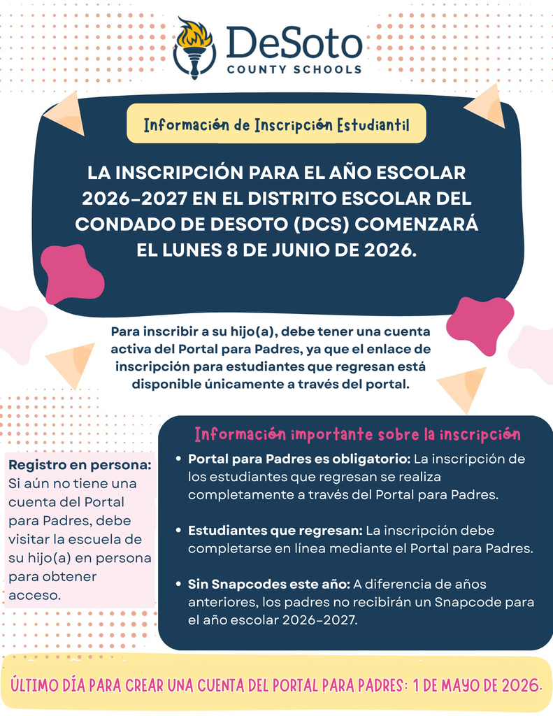 Parent Portal FB Post