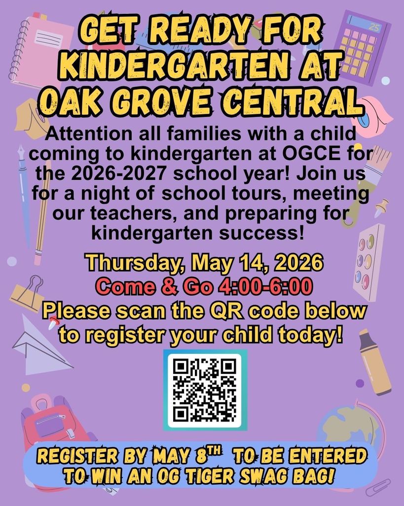 Get Ready for Kindergarten at OGCES