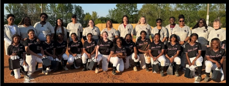 HLHS Softball Team pictured during Teacher Appreciation Week
