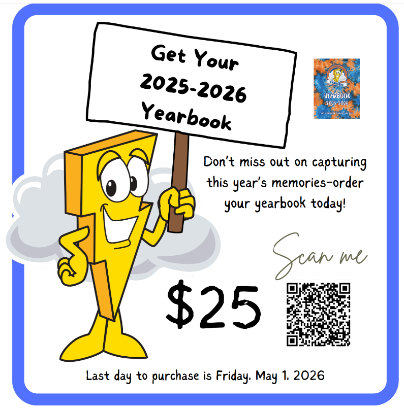 Last week to buy a Yearbook! 
