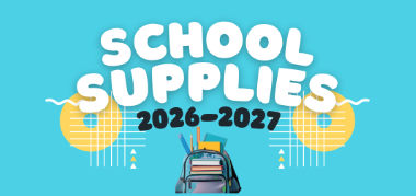 2026-2027 School Supply Lists Now Available!