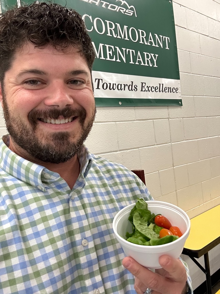 Mr Hickerson with veggies