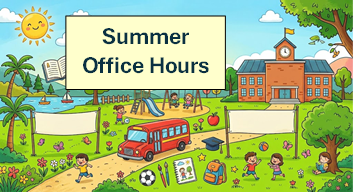 Summer Office Hours