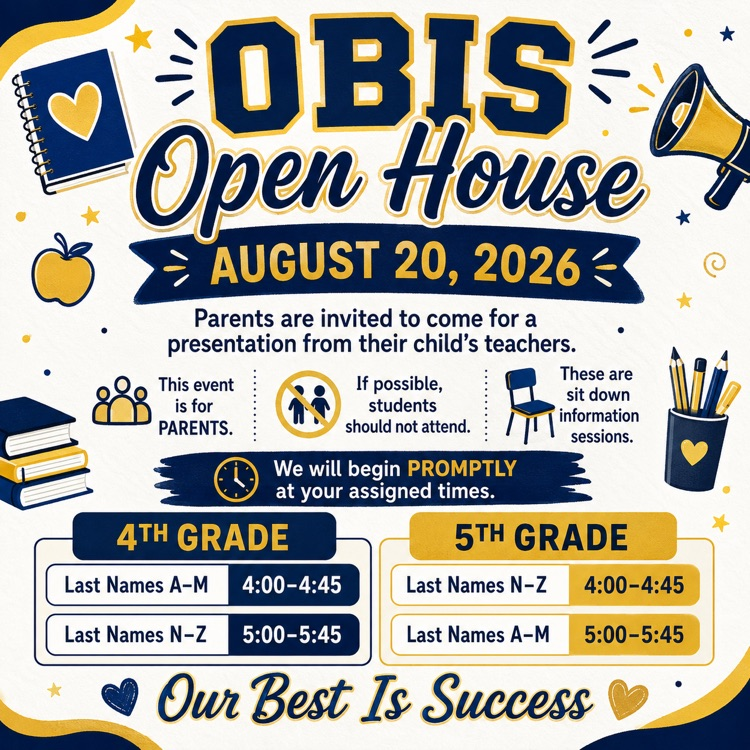 OBIS open house 