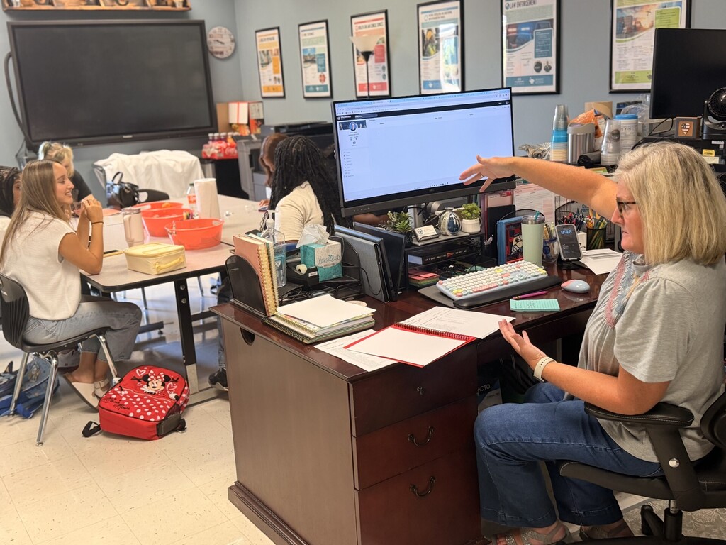 Student Services full of happy chatters about the summer break!