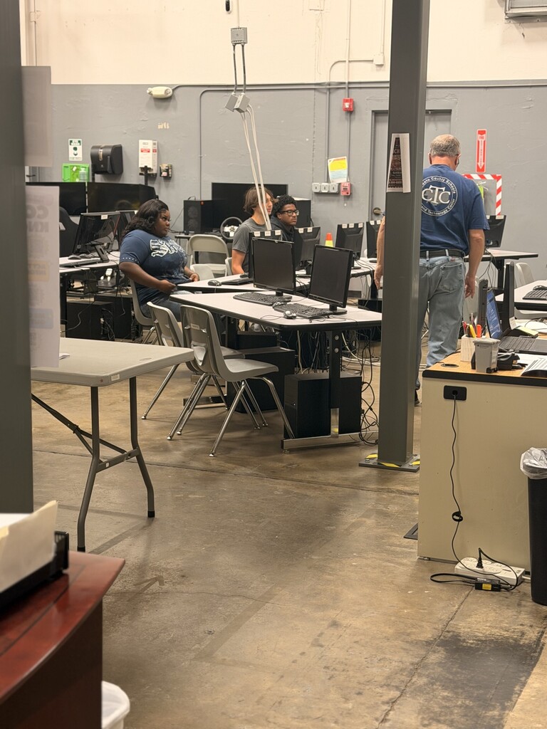 Getting settled in Logistics class!